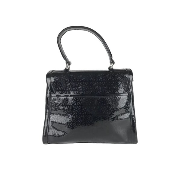 Simply Vera‎ Wang Black Womens Top Handle Turn Lock Inner Pockets Handbag - Picture 3 of 9